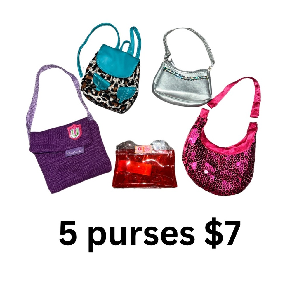 American girl doll purses